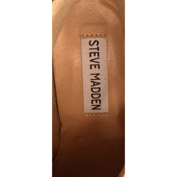 Steve Madden Grazia Pointed Toe Moto Bootie Black Leather Womens 6M New $150 - Picture 10 of 12